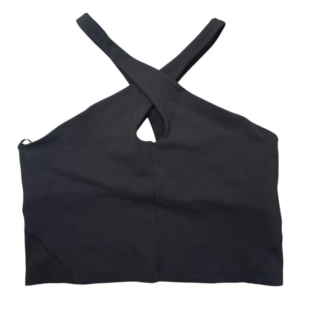 Lululemon Black Cross-Back Women’s Tank Top – Size M / 12